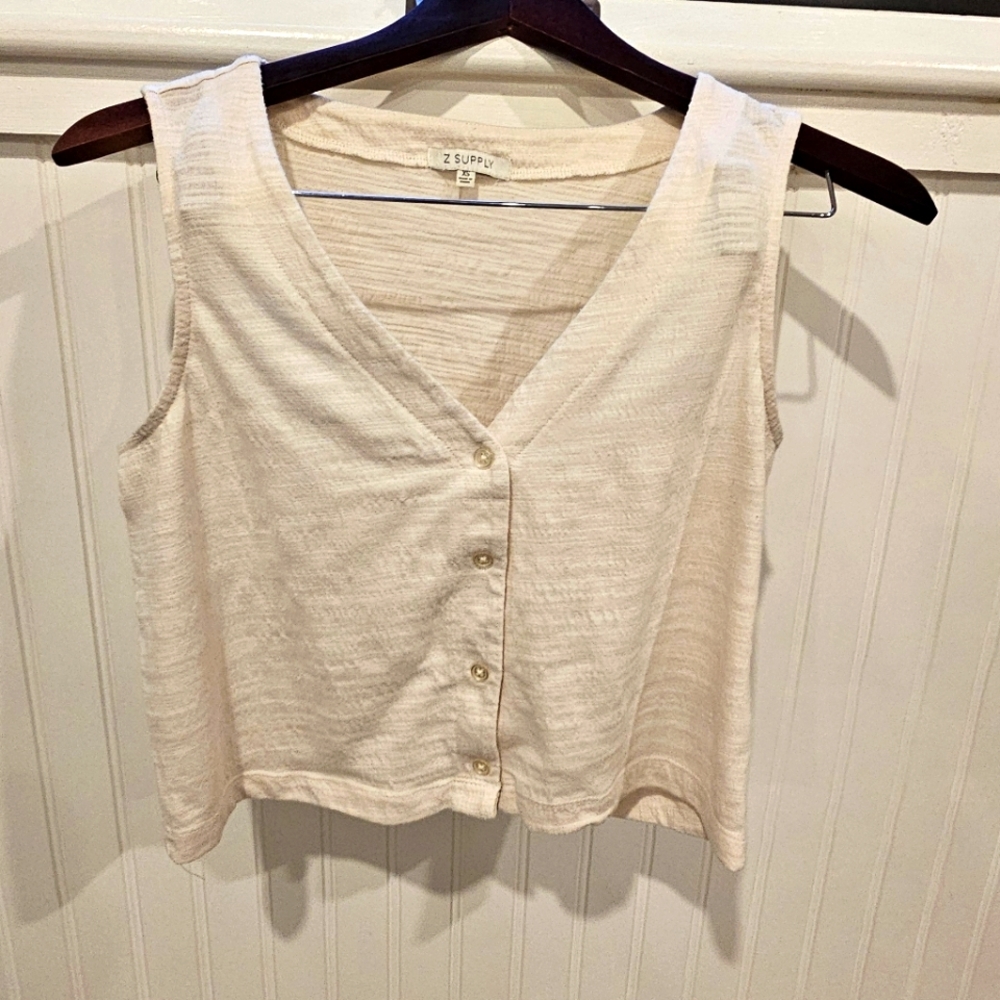 Z Suppy V Neck Tank